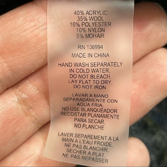 Sioni Black Yarn Art Cardigan‎ - Picture 10 of 12